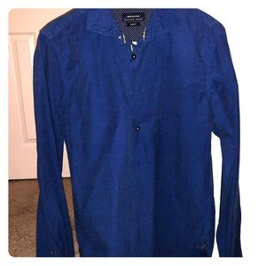 2 Denim and Flower Men’s Button Up Shirts